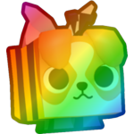 Rainbow Beegle Dog