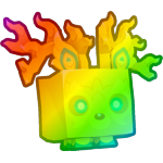 Rainbow Bejeweled Deer