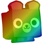 Rainbow Black Bear