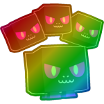 Rainbow Black Hole Immortuus