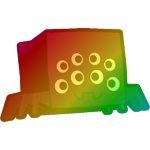 Rainbow Black Widow