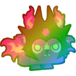 Rainbow Blazing Bat