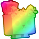 Rainbow Blossom Squirrel