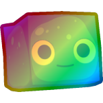 Rainbow Blue Slime