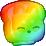 Rainbow Bread Shiba