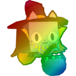 Rainbow Broomstick Cat