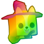 Rainbow Broomstick Corgi