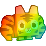 Rainbow Buff Tiger