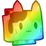 Rainbow Calico Cat