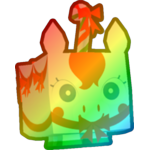 Rainbow Candycane Unicorn
