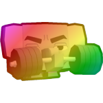 Rainbow Chad Elephant
