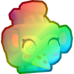 Rainbow Chef Monkey