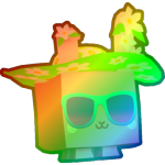 Rainbow Chill Bunny