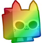 Rainbow Clout Cat
