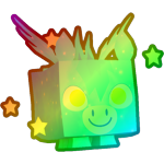 Rainbow Comet Pony