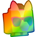Rainbow Cool Corgi