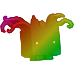 Rainbow Corrupt Cat