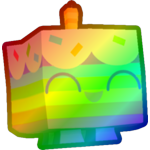 Rainbow Cupcake