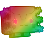 Rainbow Cyber Axolotl