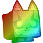 Rainbow Cyber Fox