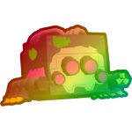 Rainbow Cyberpunk Spider