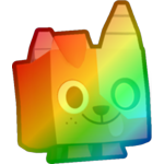Rainbow Cyborg Dog