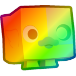 Rainbow Cyborg Ducky