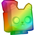 Rainbow Cyborg Squirrel