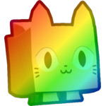 Rainbow Desert Cat