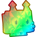 Rainbow Diamond Cat