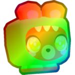 Rainbow Dino Bear
