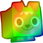 Rainbow Dino Dog