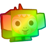 Rainbow Dino Monkey