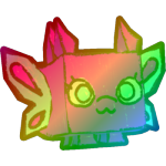 Rainbow Doodle Fairy