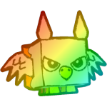Rainbow Doodle Griffin