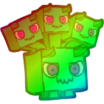 Rainbow Doodle Hydra