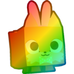 Rainbow Easter Fox
