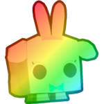 Rainbow Easter Lamb