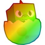 Rainbow Egg Dino