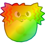 Rainbow Egg Spitting Dino