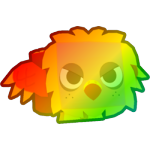 Rainbow Ember Vulture