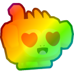 Rainbow Emoji Monkey