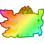 Rainbow Empyrean Axolotl