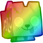 Rainbow Enchanted Dog