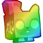 Rainbow Enchanted Squirrel