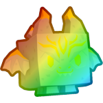 Rainbow Encrusted Dragon