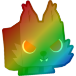 Rainbow Evil Wolverine