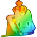Rainbow Exquisite Cat