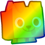 Rainbow Fire Dog