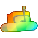 Rainbow Floatie Ducky